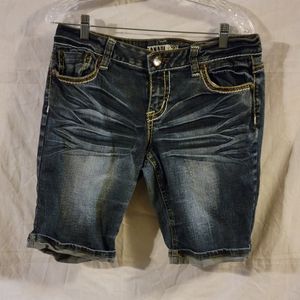Zanadi Blue Jean Shorts